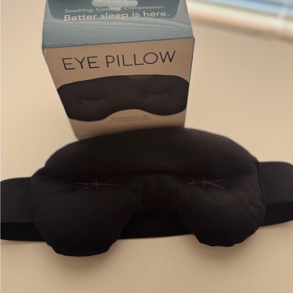 Black Eye Pillow for Relaxation